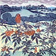 Claire Armitage artist limited edition lino print