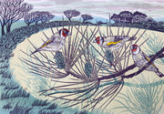 Claire Armitage artist limited edition lino print