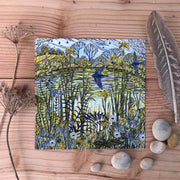 Claire Armitage, artist, lino print, greeting card
