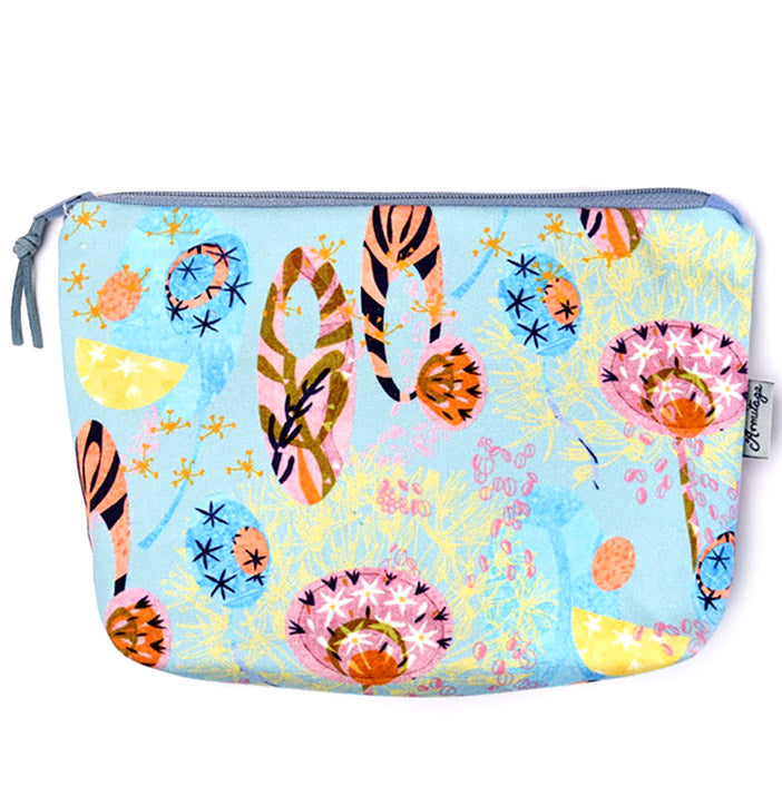 Alium Dawn make-up bag handmade in Cornwall
