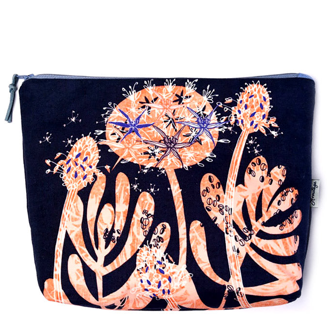 Alium Halcyon wash bags handmade in Cornwall by Claire Armitage