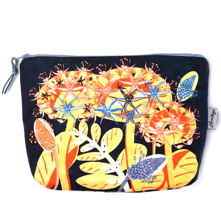 Alium Lumen make up bag handmade in Cornwall