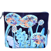 Alium Tranquil wash bags handmade in Cornwall by Claire Armitage