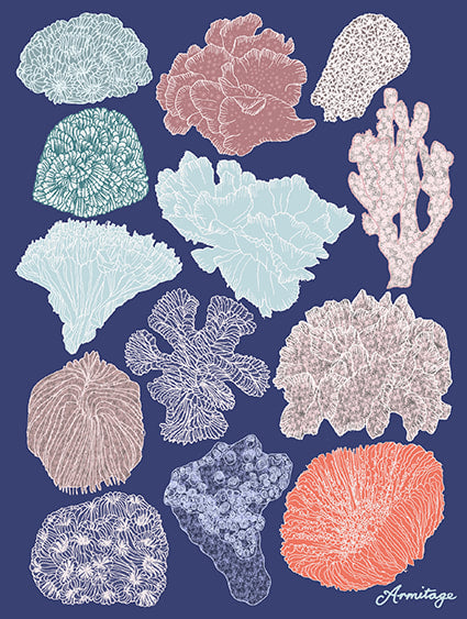 Isla's Coral Giclee Print