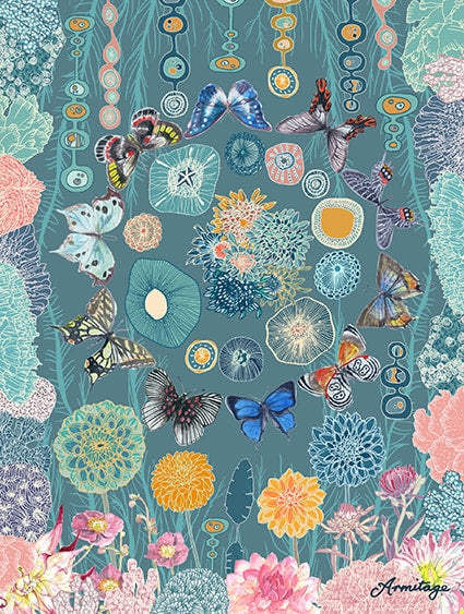 Jennifer's Butterflies Giclee Print