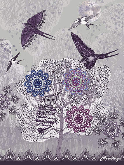 Moon Tree Giclee Print