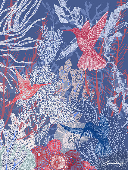 Sea Blue Giclee Print