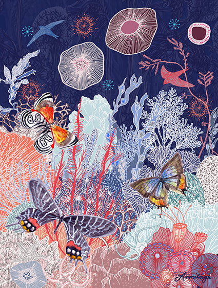 Sea Garden Giclee Print